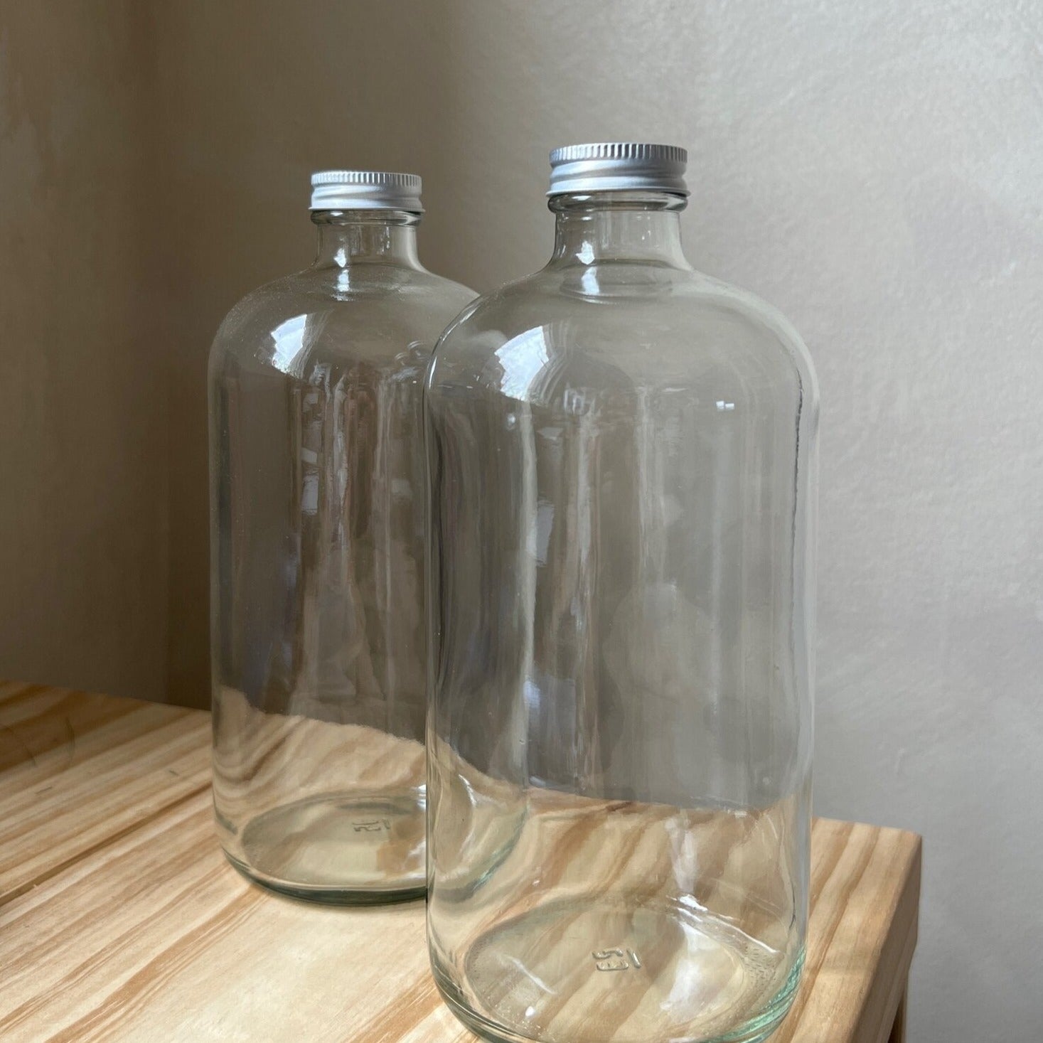 32oz Clear Glass Jar